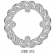 DELTA BRAKING TARCZA HAMULCOWA TYŁ HUSQVARNA TC 85 '14-20, KTM SX 85 '11-20, 250/350 FREERIDE '12-19, WAVE (210X110X3MM) (4X6,5M