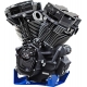 Engine 136 Blk w/550G Cam OilCool RaceOnly M8 17-23 Touring