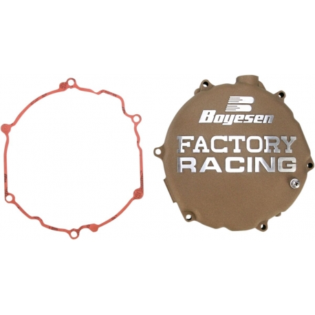 CLUTCH COVER FACTORY RACING ALUMINUM REPLACEMENT MAGNESIUM
