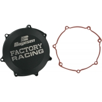 CLUTCH COVER FACTORY RACING ALUMINUM REPLACEMENT BLACK