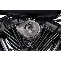Air Cleaner Kit Stealth Mini Teardrop Lava Chrome 17-23 M8