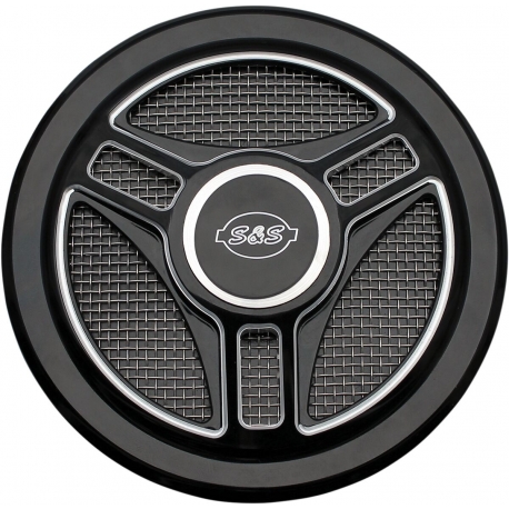 AIR CLEANER COVER TRI-SPOKE STEALTH CLEANER