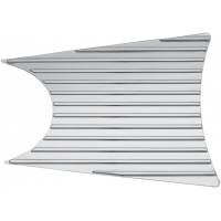 PRIMARY ACCENT FINNNED CHROME