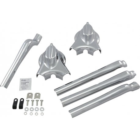 SWINGARM COVERS CHROME