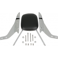 SQUARE SISSY BAR CHROME WITH PAD SUZUKI