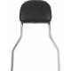 BACKREST DETACHABLE ROUND BLACK