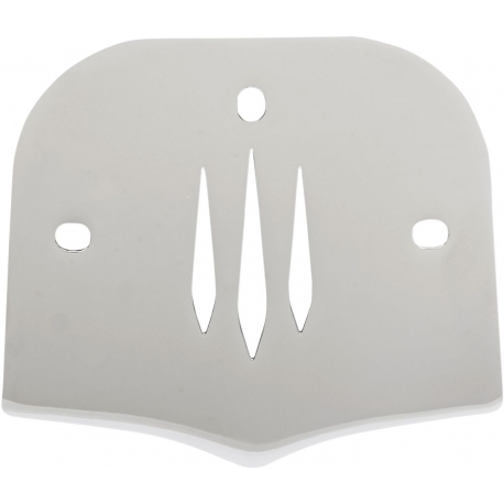SWEPT WITH CUT OUTS STEEL BACKREST INSERT CHROME FOR SHORT AND MINI SQUARE BACKRESTS
