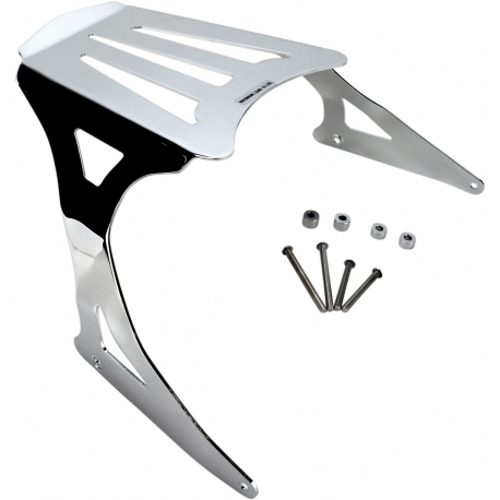 LUGGAGE RACK LASER CUT CHROME SUZUKI