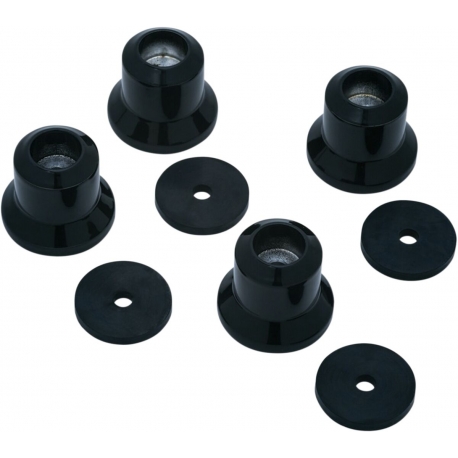 LUGGAGE RACK RISERS BLACK