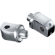 SPLINED PEG ADAPTERS FOR HONDA SUZUKI & YAMAHA CHROME