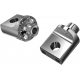 NON-PIVOTING SPLINED MALE MOUNT ADAPTERS CHROME