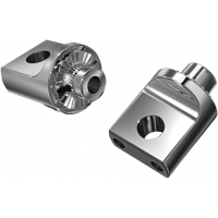 NON-PIVOTING SPLINED MALE MOUNT ADAPTERS CHROME