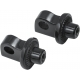 PEG ADAPTER SPLINED BLACK