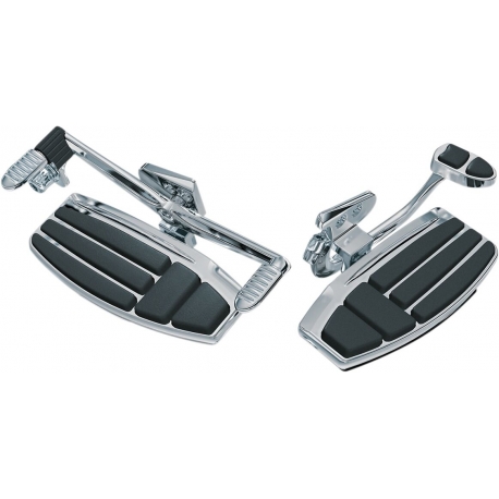 DRIVER FLOORBOARD KIT CHROME