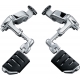 CRUISE MOUNTS ERGO III WITH TRIDENT DUALLY ISO-PEGS CHROME