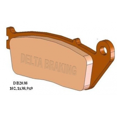 DELTA BRAKING KLOCKI HAMULCOWE KH14 / KH226 PRZÓD BMW C 600/650 '12-'22, CAGIVA NAVIGATOR 1000 '00-'05, HONDA CBR 250 '11-'22, C