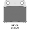 DELTA BRAKING KLOCKI HAMULCOWE KH137 LTZ400 / LTR450 TYŁ - ZASTĘPUJĄ DB2470MX-N ORAZ DB2470QD-N