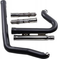 EXHAUST SYSTEM SPEEDSTER 909 SHORT 2-INTO-2 BLACK