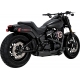 EXHAUST 2-1 SS BLK HO M8