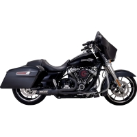 EXHAUST 2-1 BLK.SS.17+FL
