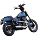 Exhaust Qualifier 2:1 Brushed Stainless Steel Dyna 2006-07