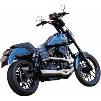 Exhaust Qualifier 2:1 Brushed Stainless Steel Dyna 2006-07