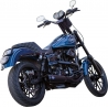 Exhaust Qualifier 2:1 Guardian Black Dyna 2006-07