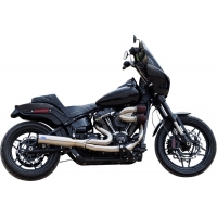 Exhaust 2:1 Qualifier Race Only Stainless M8 Softail 2018-23