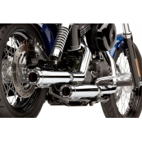 3" RPT SLIP ON MUFFLER CHROME HD
