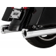 MUFFLER SLIP-ON ELIMINATOR 400 CHROME W/CHROME END CAPS