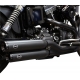 MUFFLER SLIP-ON STRAGGERED GRAND NATIONAL BLACK W/BLACK END CAPS