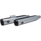MUFFLER SLIP ON GRAND NATIONAL CHROME W/BLACK END CAPS