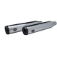 Grand National EC Slip-On Mufflers Chrome/Black