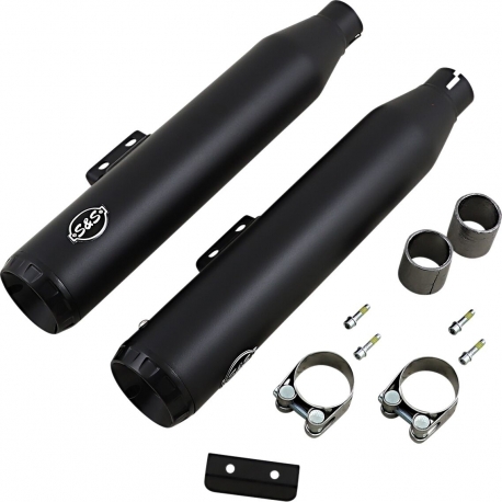 MUFFLER BLK GN 50S M8 ST
