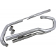 SLASH DOWN HOT ROD SPEEDSTER EXHAUST CHROME