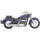 EXHAUST SYSTEM 2 INTO 2 STREETROD SLASH DOWN SPEEDSTER CHROME