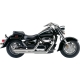 SLASH DOWN HOT ROD SPEEDSTER ESHAUST CHROME