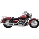 EXHAUST SYSTEM DRAGSTER 2 INTO 2 STRAIGHT-CUT CHROME