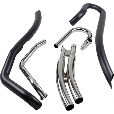 EXHAUST SWEPT M109R BLK