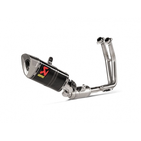 RACING LINE COMPLETE EXHAUST SYSTEM SS/CF/TI