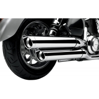 SLIP ON MUFFLERS FOR CRUISERS CHROME KAWASAKI