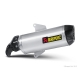 SLIP-ON LINE MUFFLER STAINLESS STEEL CARBON END CAP