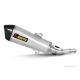 SLIP-ON LINE MUFFLER STAINLESS STEEL CARBON END CAP