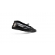 SLIP-ON LINE MUFFLER BLACK STAINLESS STEEL CARBON END CAP