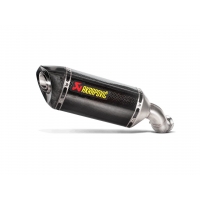 SLIP-ON LINE MUFFLER CARBON & CARBON END CAP