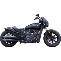 Muffler slip-on Grand National Black Race Only Scout 19-23
