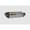 SLIP-ON LINE MUFFLER TITANIUM CARBON END CAP