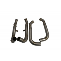 HEADER TUBE KIT RIGHT TITANIUM