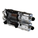 APX SLIP-ON DUAL MUFFLER ALUMINIUM