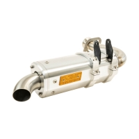 APX SLIP-ON MUFFLER ALUMINIUM